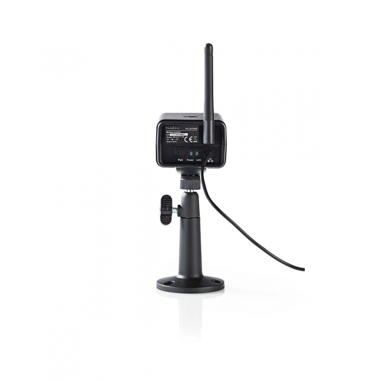 Nedis Digital trådlös kamera | Wi-Fi | VGA | Inomhus och utomhus | Nattsikt: 5.00 m | Betraktningsvinkel: 73 ° | Svart | IP54