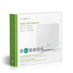 Nedis Innomhusantenn | Aktiv | FM / UHF / VHF | Mottagningsområde: 0-25 km | LTE700 | Förstärkning: 30 dB | ABS | Vit Nedis Innomhusantenn | Aktiv | FM / UHF / VHF | Mottagningsområde: 0-25 km | LTE700 | Förstärkning: 30 dB | ABS | Vit