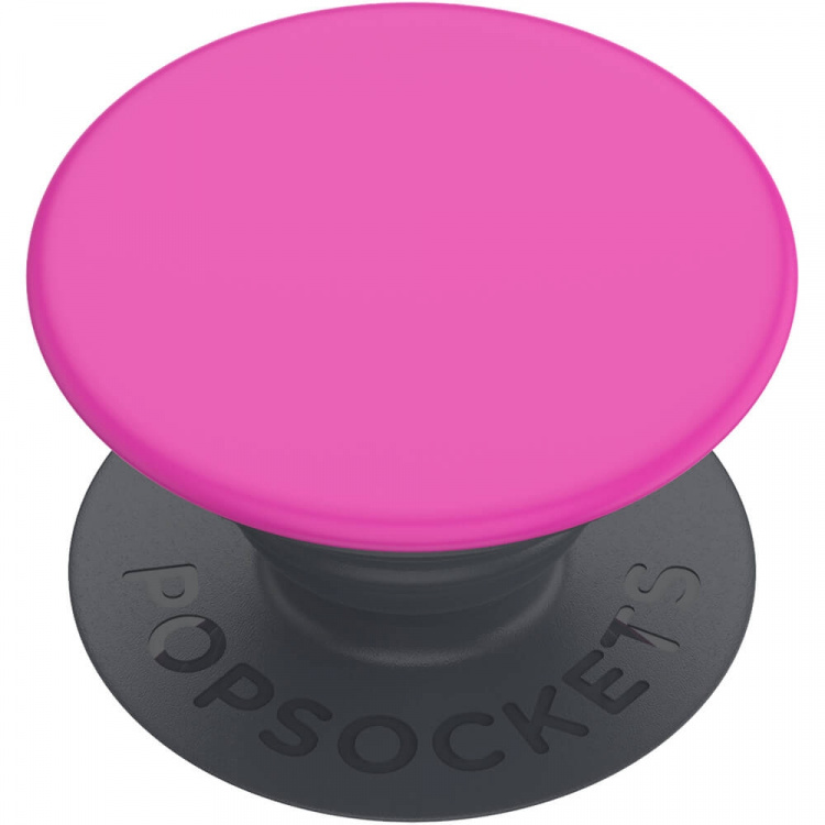 PopSockets Basic Magenta Grip Med Ställfunktion