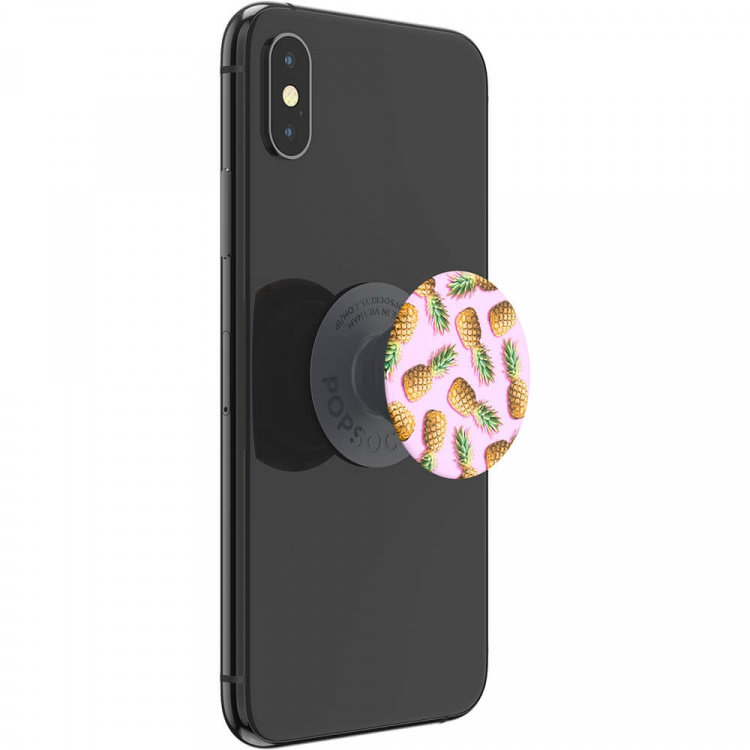 PopSockets Basic Pineapple Palooza Grip Med Ställfunktion