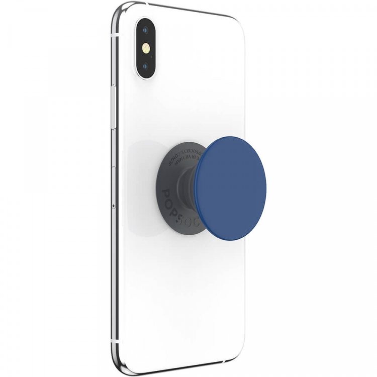 PopSockets Basic Classic Blue Grip Med Ställfunktion