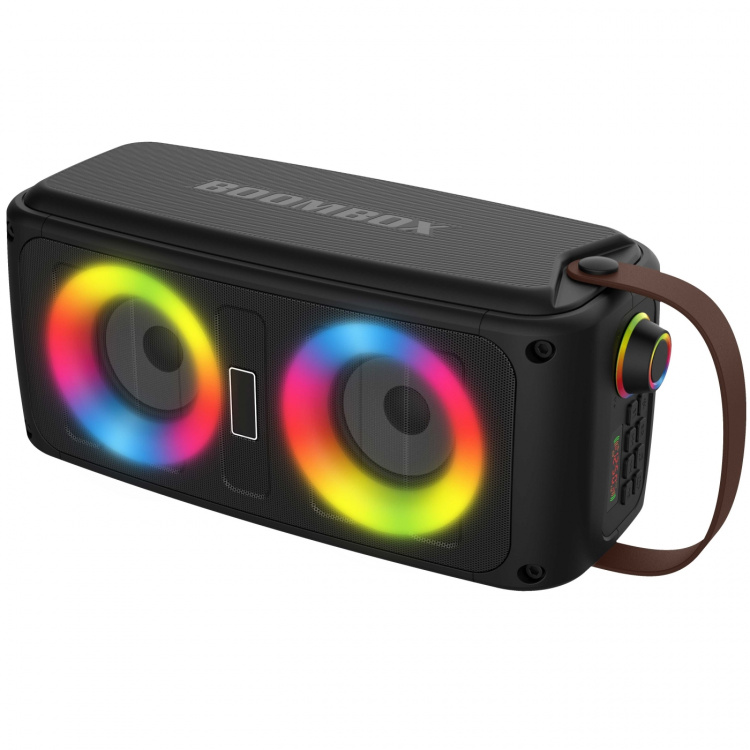 Denver Högtalare Bluetooth 2x5W LED-ljus Portabel BTV-230 Denver Högtalare Bluetooth 2x5W LED-ljus Portabel BTV-230