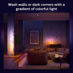 Philips Hue Gradient Signe Golvlampa White and Color Ambiance Vit