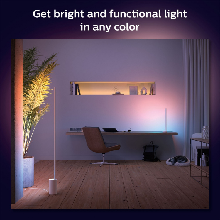 Philips Hue Gradient Signe Golvlampa White and Color Ambiance Vit