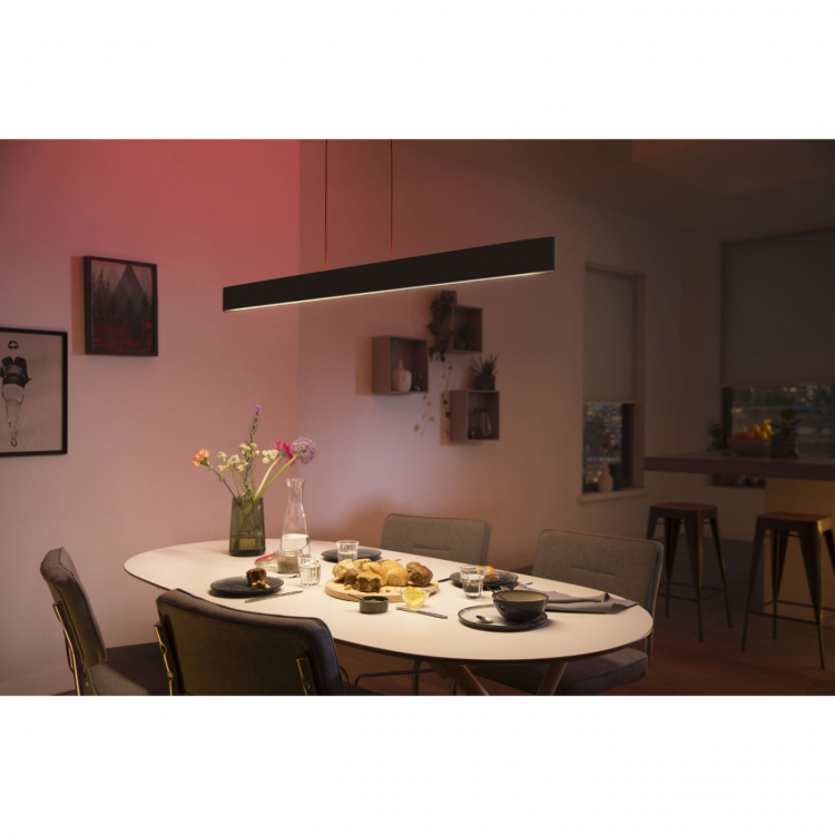 Philips Hue Ensis Pendellampa White/Color Svart