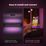 Philips Hue Ensis Pendellampa White/Color Svart