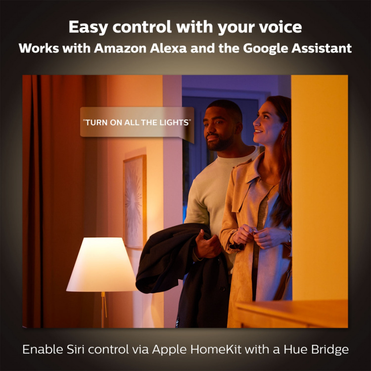 Philips Hue Ensis Pendellampa White/Color Svart