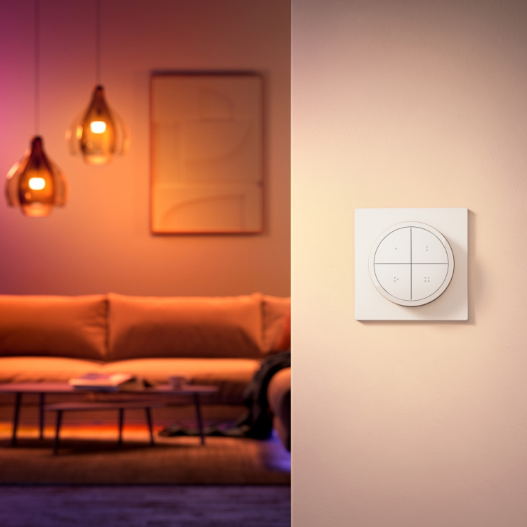 Philips Hue Tap Dial Switch Vit Philips Hue Tap Dial Switch Vit