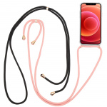 Celly Halsrem för iPhone 13 Pro Svart + Rosa