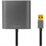 LogiLink USB-A 3.0 -> HDMI-Hona + VGA-Hona Adapter LogiLink USB-A 3.0 -> HDMI-Hona + VGA-Hona Adapter