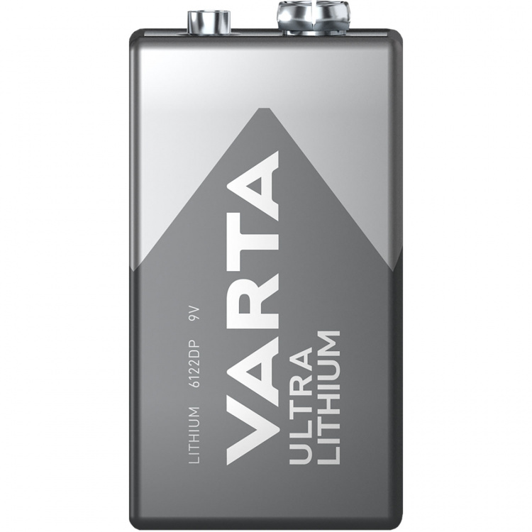 Varta Ultra Lithium 9V Batteri 1-pack Varta Ultra Lithium 9V Batteri 1-pack