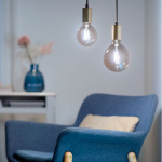 WiZ WiFi Smart LED E27 Glob 120 50W Filament Ambe