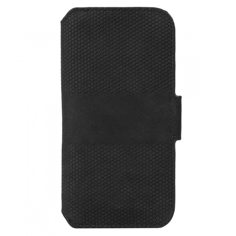 Krusell Leather Phone Wallet iPhone 13 Mini Svart Krusell Leather Phone Wallet iPhone 13 Mini Svart