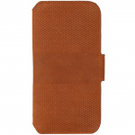 Krusell Leather Phone Wallet iPhone 13 Mini Cognac Krusell Leather Phone Wallet iPhone 13 Mini Cognac