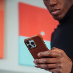 Krusell Leather Cover iPhone 13 Cognac Krusell Leather Cover iPhone 13 Cognac