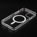 Krusell Magnetic Clear Cover iPhone 13 Transparent