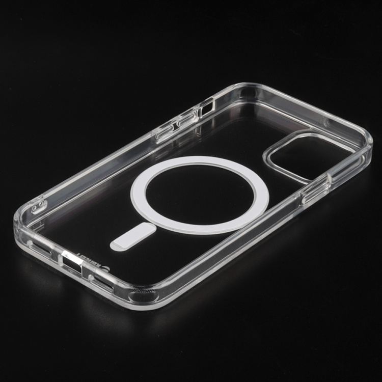 Krusell Magnetic Clear Cover iPhone 13 Transparent