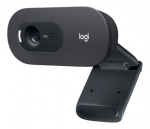 LOGITECH C505e HD business webcam, 720p, black, brownbox