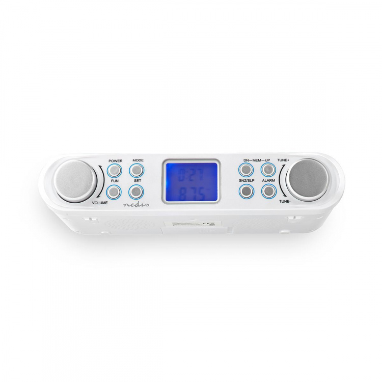 Nedis Kitchen Radio | Skåpdesign | FM | Strömadapter | Digital | 1.5 W | 2 