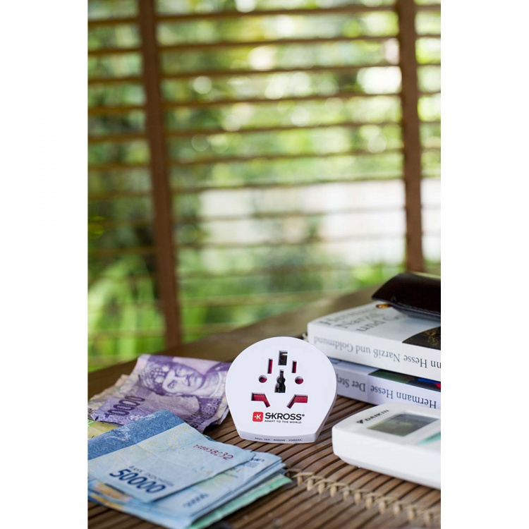 SKROSS Rese Adapter World-to-Europe Jordad