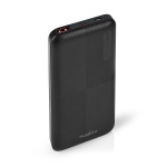 Nedis Powerbank | 10000 mAh | 1.5 / 2.0 / 3.0 A | Antal utgångar: 2 | Utgångsanslutning: 1x USB-A / 1x USB-C™ | Ingångsanslutning: 1x Micro USB / 1x USB-C™ | PD2.0 18W | Litium-polymer Nedis Powerbank | 10000 mAh | 1.5 / 2.0 / 3.0 A | Antal utgångar: 2 | Utgångsanslutning: 1x USB-A / 1x USB-C™ | Ingångsanslutning: 1x Micro USB / 1x USB-C™ | PD2.0 18W | Litium-polymer