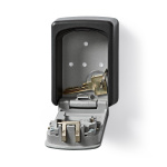 Nedis Valv | Key Safe | Kombinations Dial Lock | Inomhus och utomhus | Grå / Svart Nedis Valv | Key Safe | Kombinations Dial Lock | Inomhus och utomhus | Grå / Svart