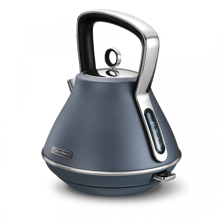 Morphy Richards Kettle Evoke Steel Blue