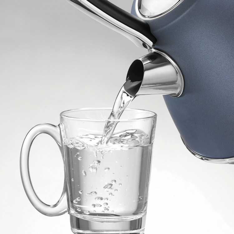 Morphy Richards Kettle Evoke Steel Blue