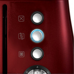 Morphy Richards Brödrost Evoke 4-brödskivor Röd