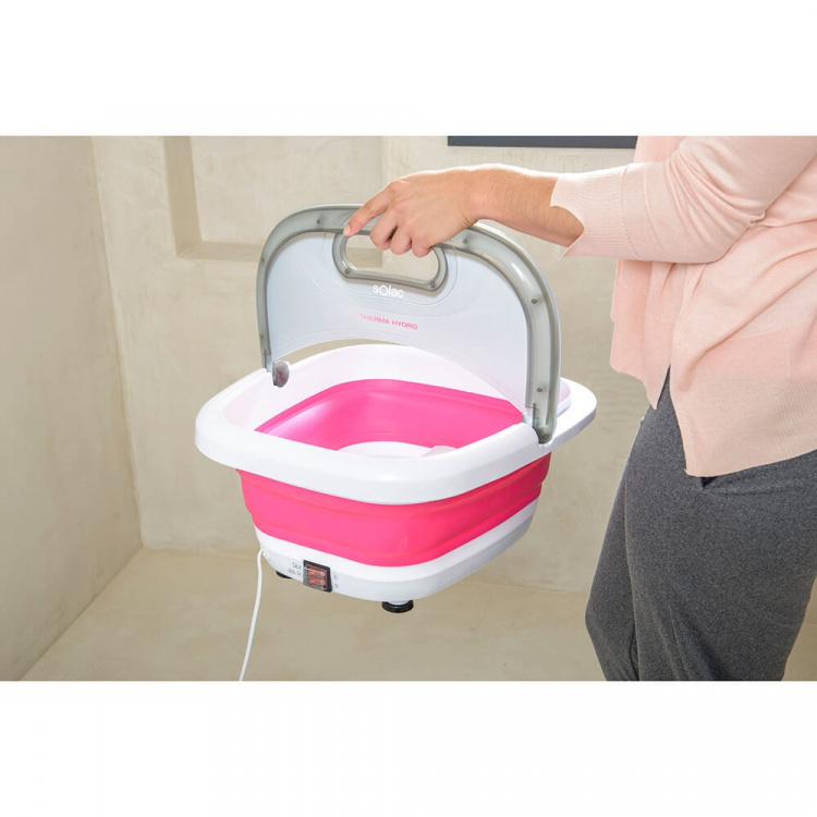 SOLAC Hopfällbar Fotmassage Therma Hydro SOLAC Hopfällbar Fotmassage Therma Hydro