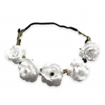 Hårband Hairband Blossom - White
