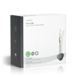 Nedis Koaxialkabel på Bobin | Koax 12 | 75 Ohm | Dubbelskärmad | ECA | 50.0 m | Koax | PVC | Vit | Presentbox