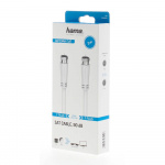 Hama Antennkabel SAT 90dB F-F Vit 3,0m