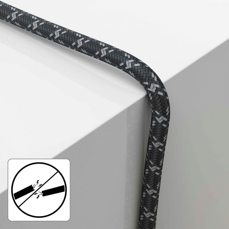 Hama Antennkabel 120dB Svart/Grå 1.5m