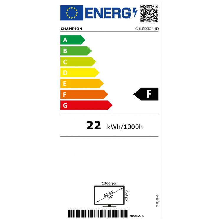 Champion TV LED 24 HD TV (12V/230V)