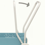 Micki Lära Gå Vagn, Blå