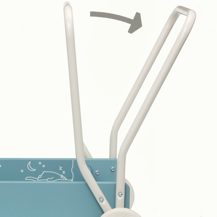 Micki Lära Gå Vagn, Blå