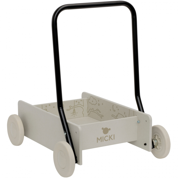 Micki Lära Gå Vagn, Beige Micki Lära Gå Vagn, Beige