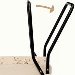 Micki Lära gå vagn trä premium