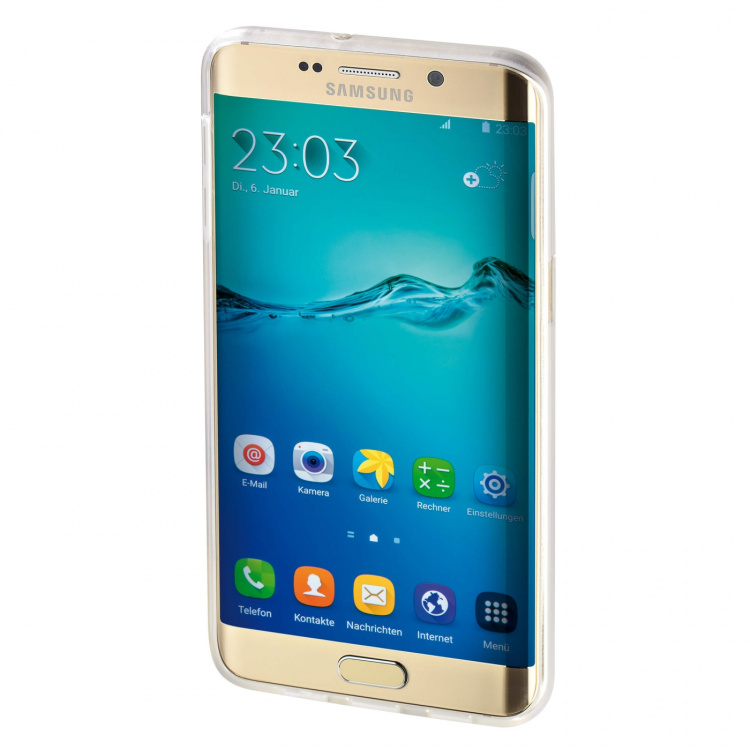 Hama Mobilskal Crystal Samsung S6 Edge+ Transparent