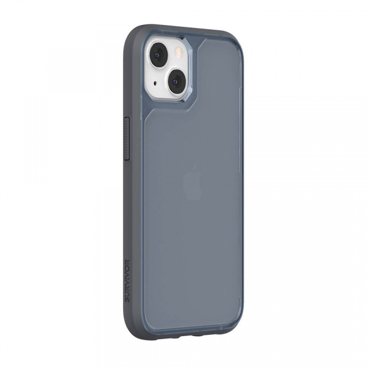 SURVIVOR Mobilskal Strong iPhone 13 Blå/Grå