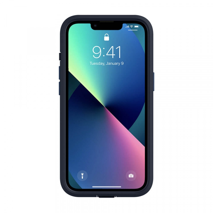 SURVIVOR Mobilskal AT Earth iPhone 13 Blå