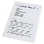 ESSELTE ESSELTE Plastmapp A4 115my Transparent 100-pack