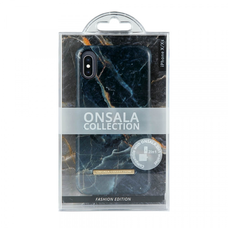 Onsala Mobilskal Shine Grey Marble - iPhone X / XS