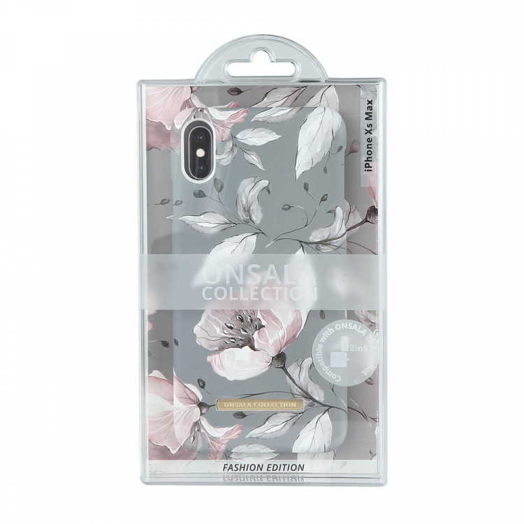 Onsala Mobilskal Soft Flowerleaves - iPhone XS Max