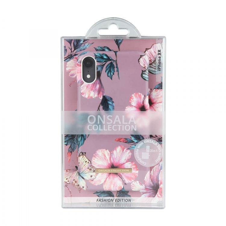 Onsala Mobilskal Shine Dusty Pink Viol - iPhone XR Onsala Mobilskal Shine Dusty Pink Viol - iPhone XR