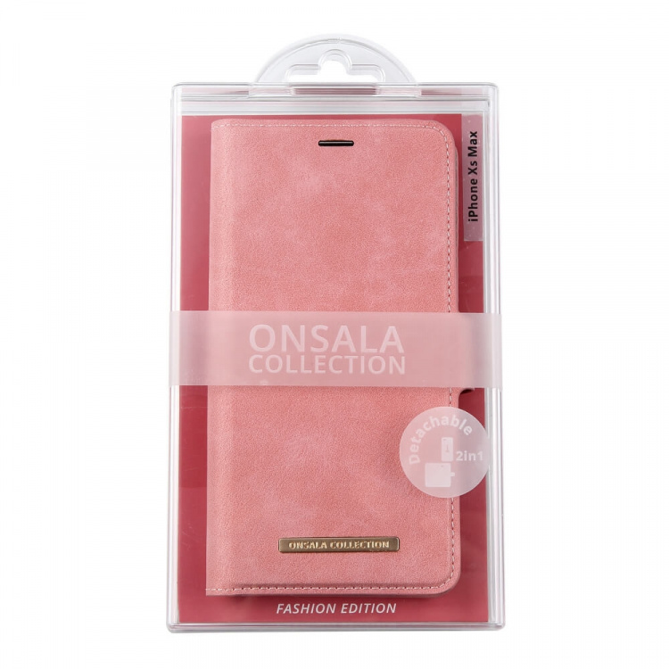 Onsala Mobilfodral Dusty Pink - iPhone XS Max