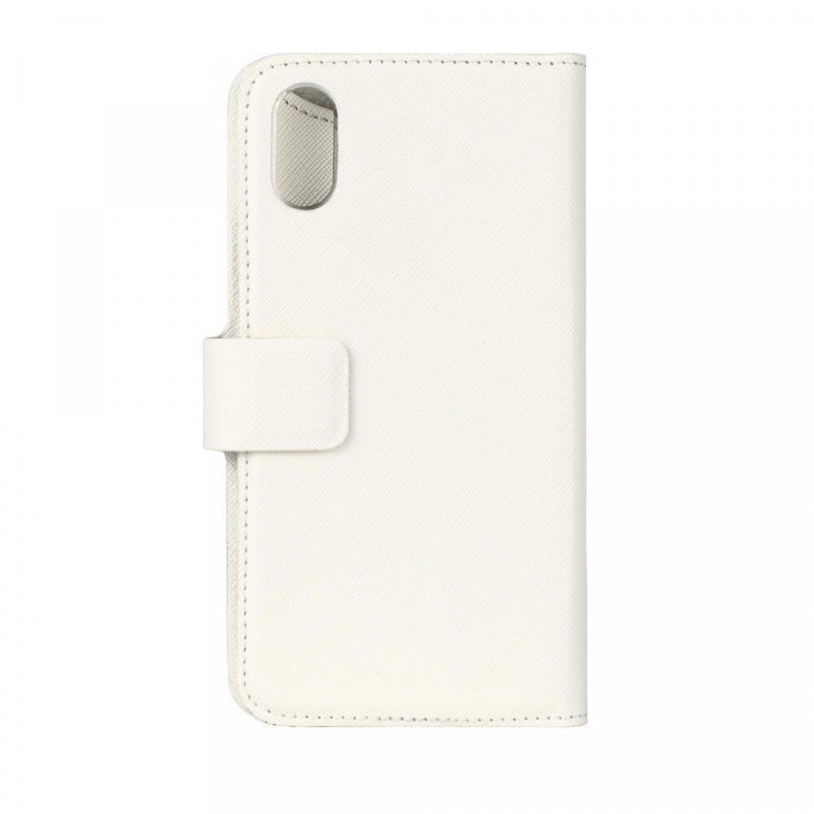 Onsala Mobilfodral Saffiano White - iPhone X/XS