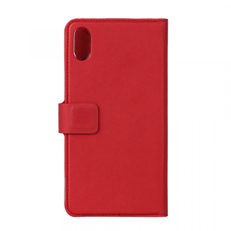 Onsala Mobilfodral Saffiano Red - iPhone XS Max