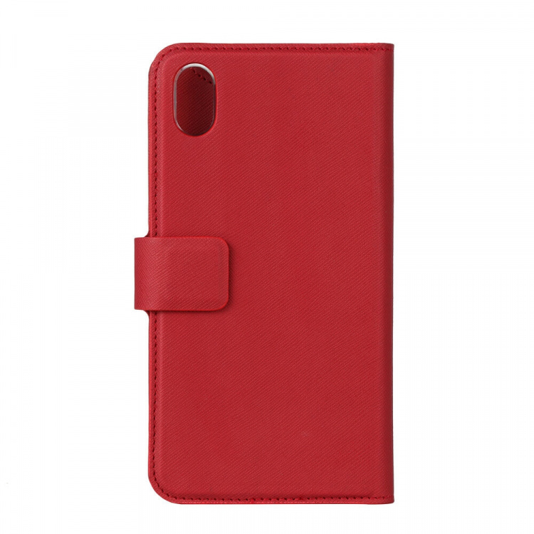 Onsala Mobilfodral Saffiano Red - iPhone XR